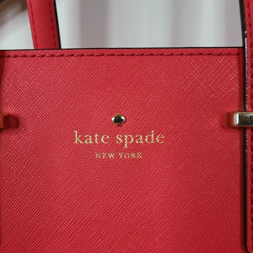 Kate Spade Red Shoulder Bag - Picture 7 of 8